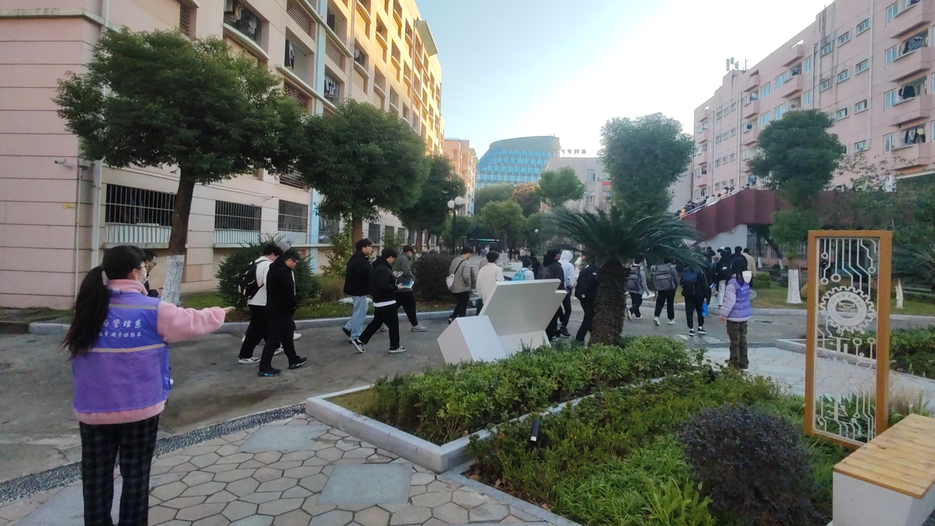 经济与管理系开展“安全行走，从我做起”志愿服务活动